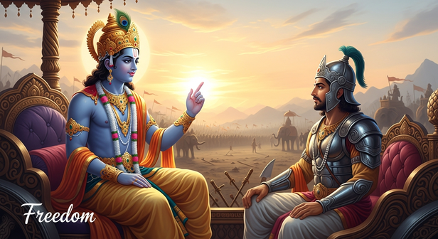 Calm awareness amid changing emotions