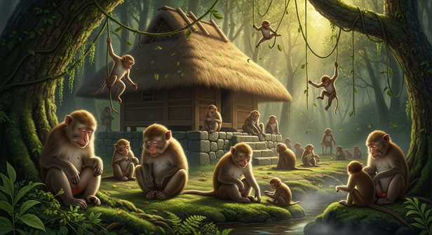 Monkeys as Messengers of Hanuman