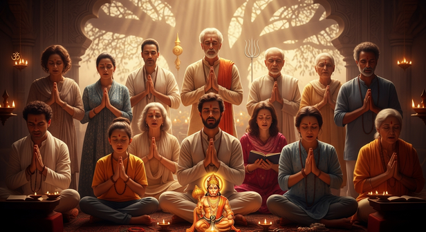 Devotion Through Hanuman Chalisa