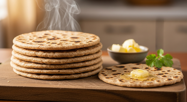 Jowar Rotis for Enduring Energy