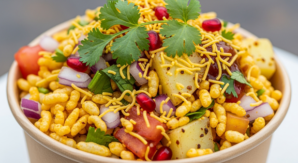 Fresh Murmura Bhel Bowl
