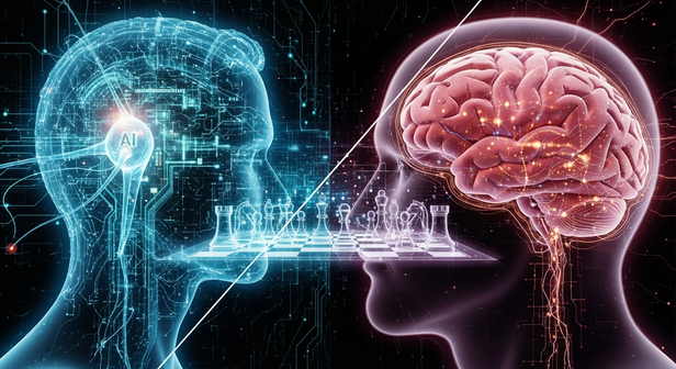 AI vs Human Brain Engagement