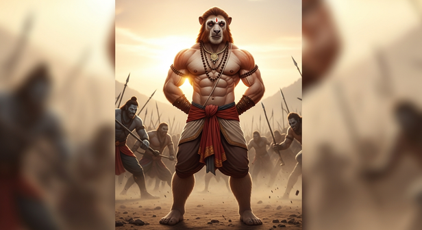 Angada’s Foot in the Court of Lanka