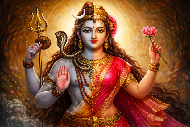 Ardhanarishvara the Divine Union