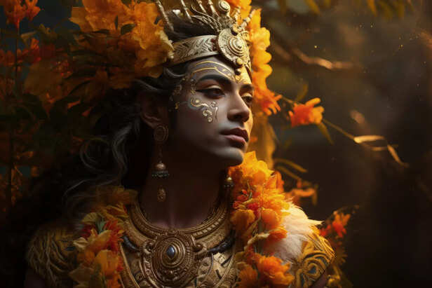 Lord Indra in Disguise