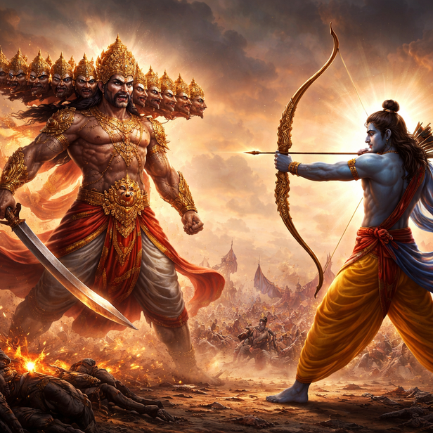 Ravana Grieving or Obsessing