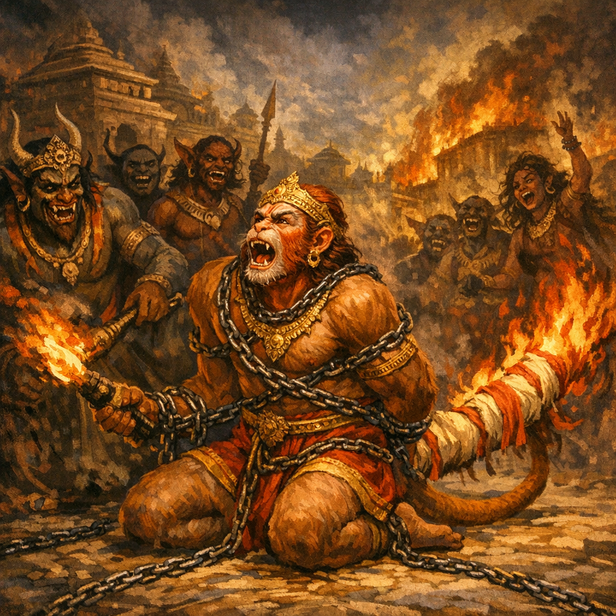 The Tail That Turned Into Divine Fire