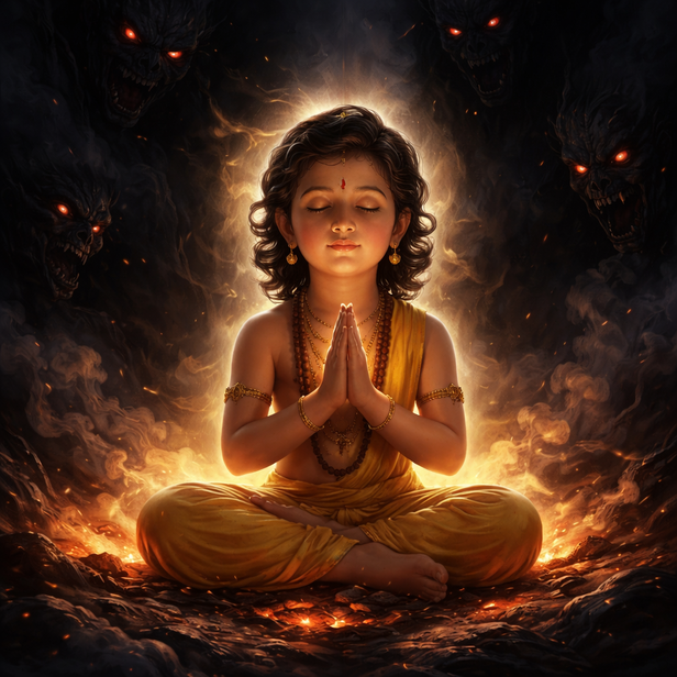 The Child of Faith in a Palace of Fear