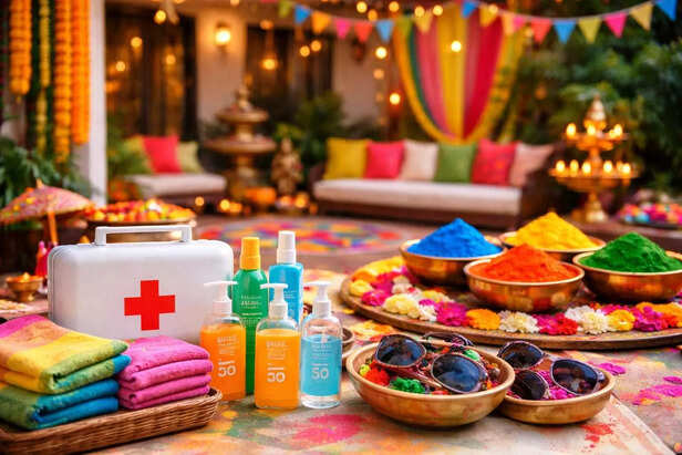 Holi Safety and Guest Care Setup