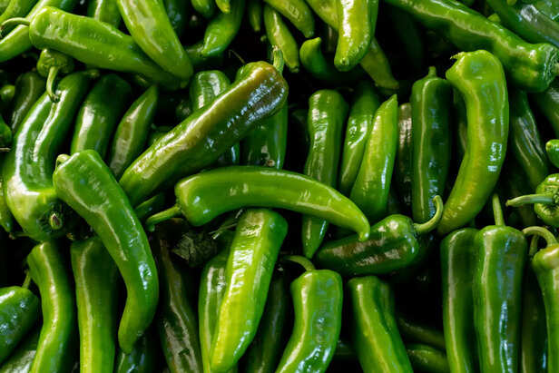 Green chillies