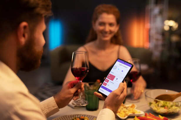 Endless Dating Options on a Phone Screen