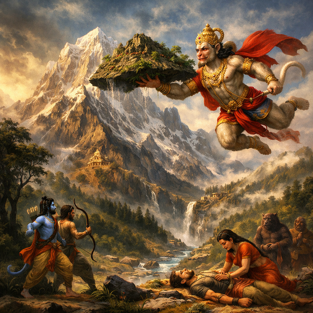 Dronagiri Mountain Linked to Ramayana Legend