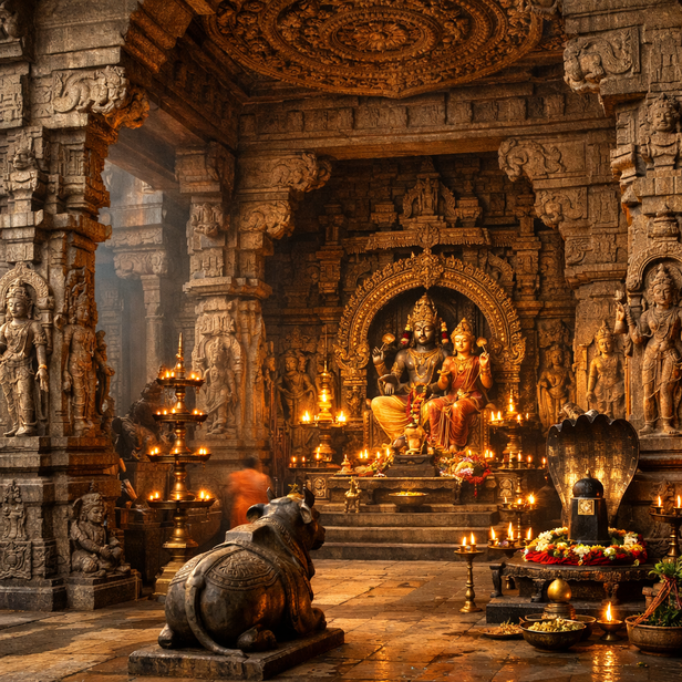 Sacred Geometry Inside Ancient Temple Architecture