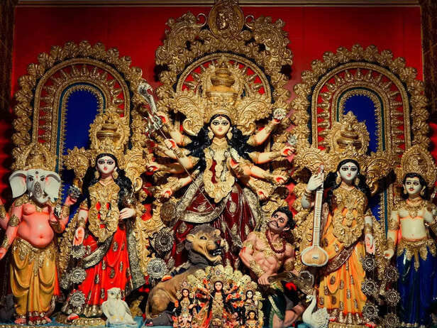 Goddess Durga as the Divine Mother