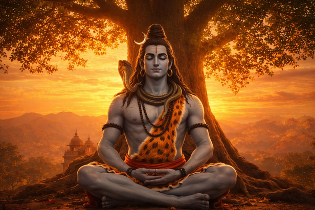 Shiva Detached From Worldly Glory