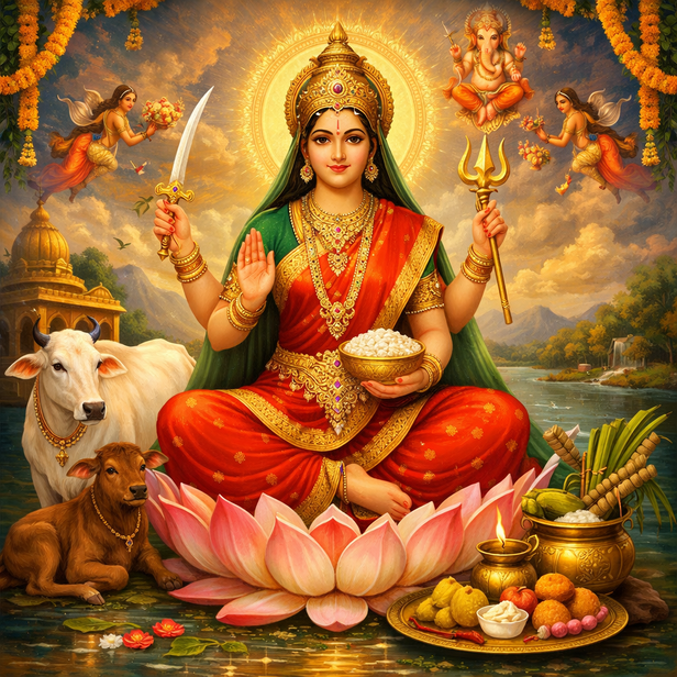 Santoshi Maa Friday Fasting