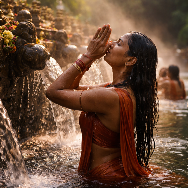 Ritual Bath on Amavasya