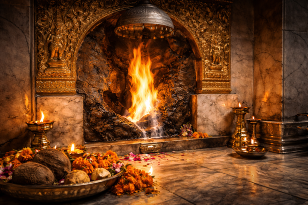 Eternal Flame of Jwala Ji