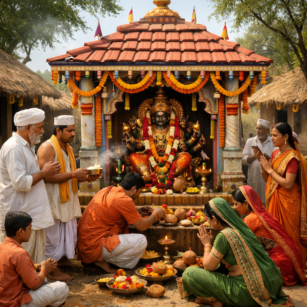 Village Temple of Gram Devta