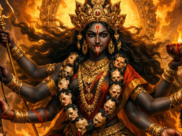 “Devi Bhuteshwari in Her Full Glory”