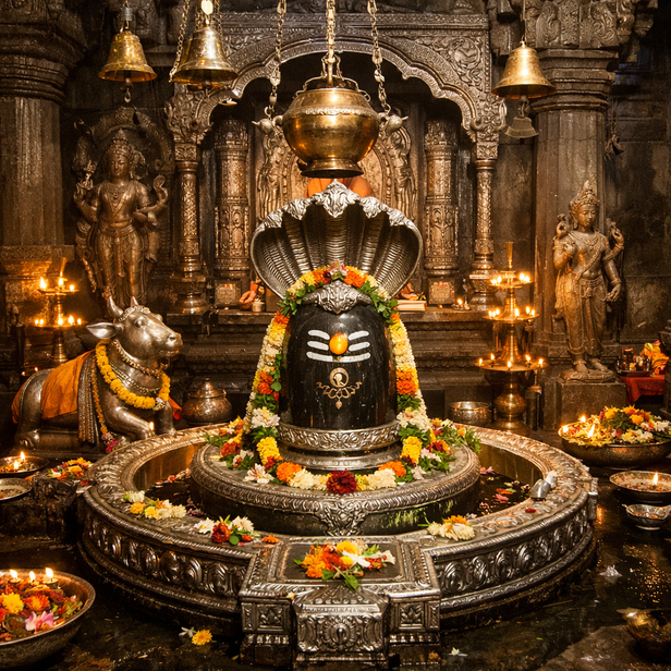 Trimbakeshwar Jyotirlinga Inside the Temple