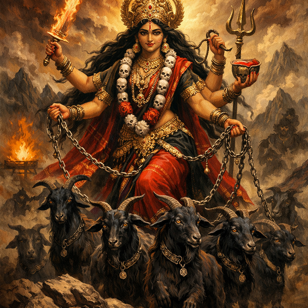 Emergence of Maa Melni