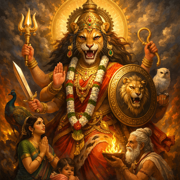 Fierce Protective Goddess