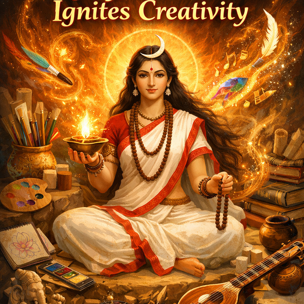 Maa Brahmacharini Ignites Creativity