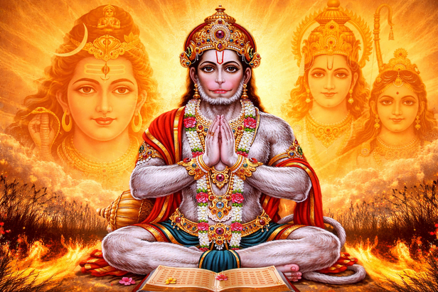 Hanuman teaches