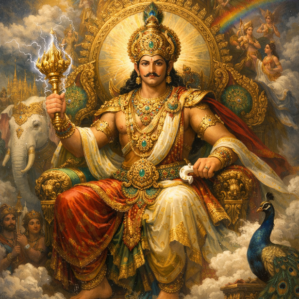 “Indra as king of Devas