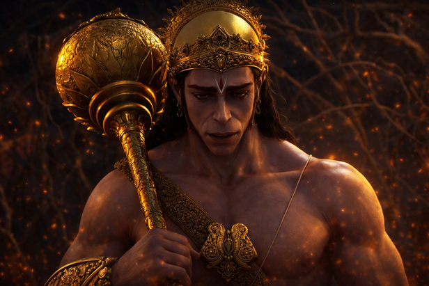 Hanuman’s devotion to Lord Ram