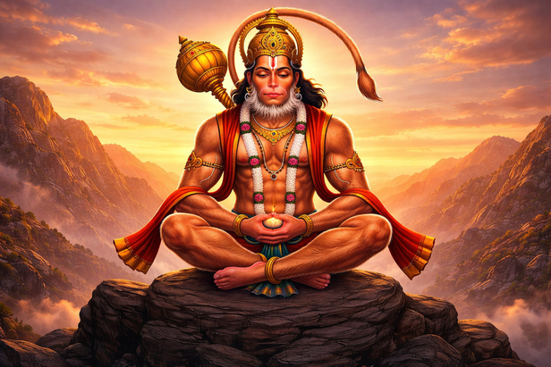 learning under Surya Dev, Hanuman Ji s