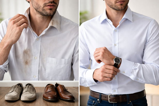 Clean vs Neglected Look