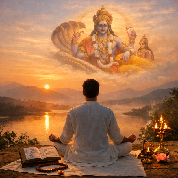 Sunrise Meditation with Vishnu Sahasranamam