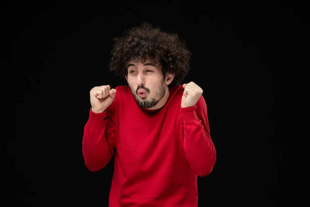 Person Lost in Illusion