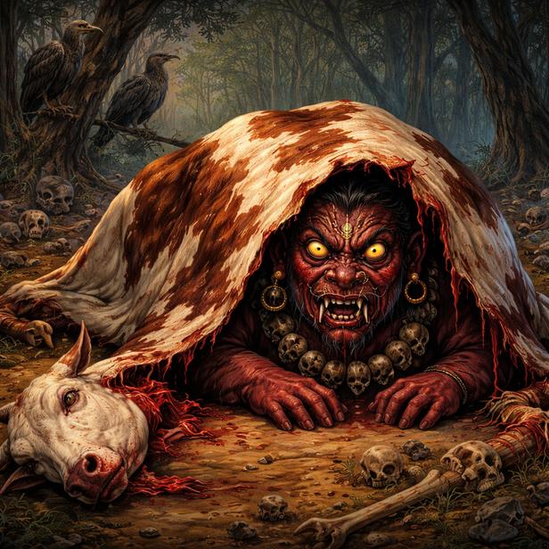 Demon Hiding in Cow Skin