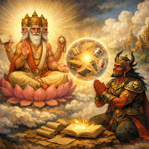 an asura named Vidhyavan