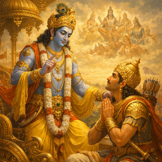 Arjuna’s Silent Jealousy