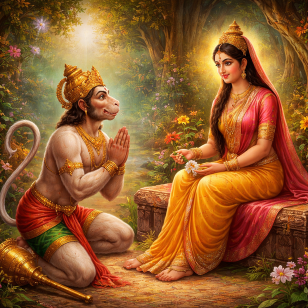 Calm Divine Hanuman Meditation