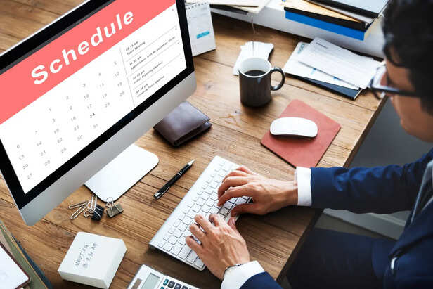 Daily Discipline Calendar Routine