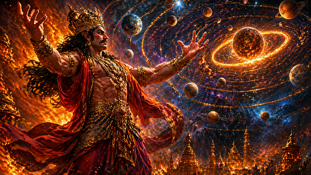 Ravana and the Planets