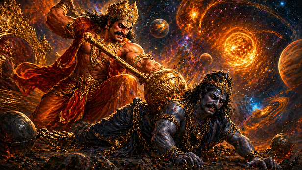 The Attack on Shani Dev