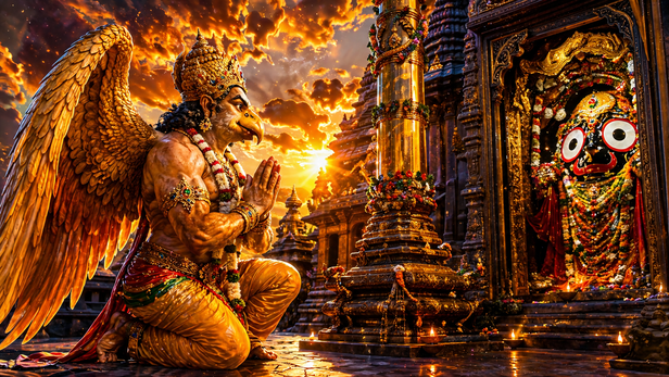 Garuda in Devotion