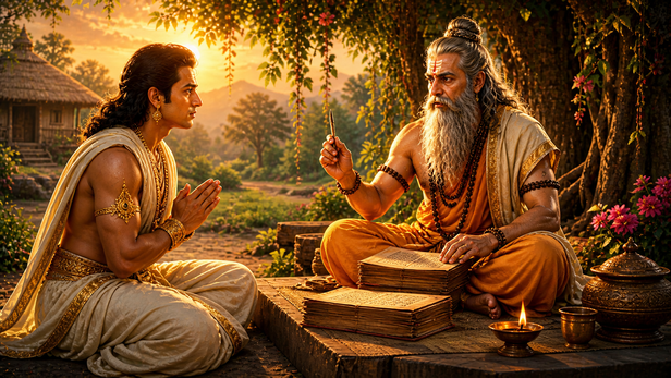 Karna and Parashurama
