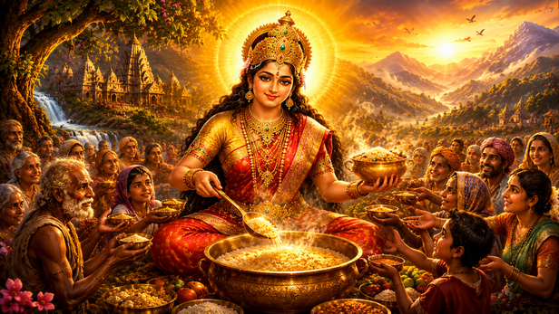 Maa Annapurna Feeding The World
