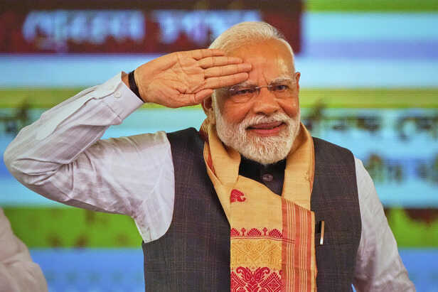 Narendra Modi Meeting UAE Leadership