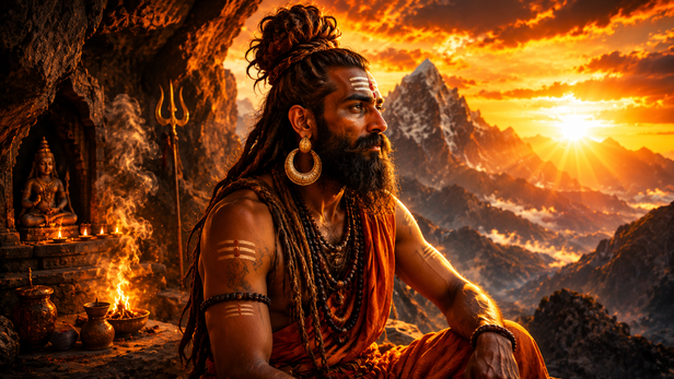 Lord Shiva as Adi Yogi