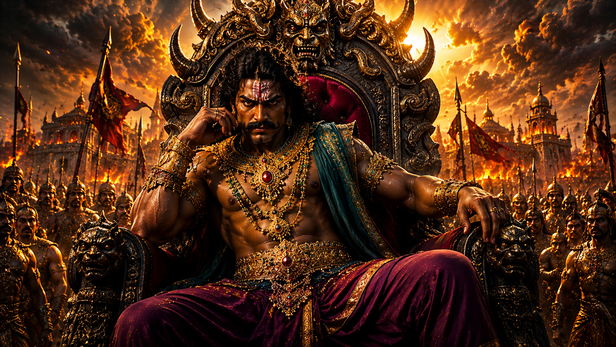Narakasura was born from a divine and sacred union.
