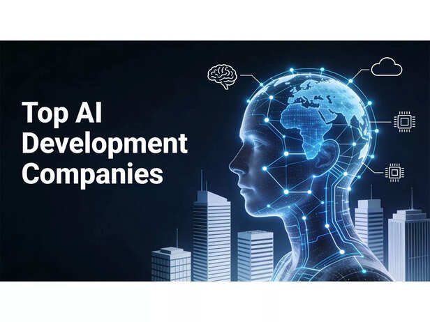 Corporate presentation promoting AI transformation