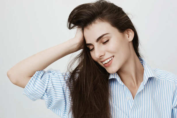 Healthy Scalp and Hair Follicles